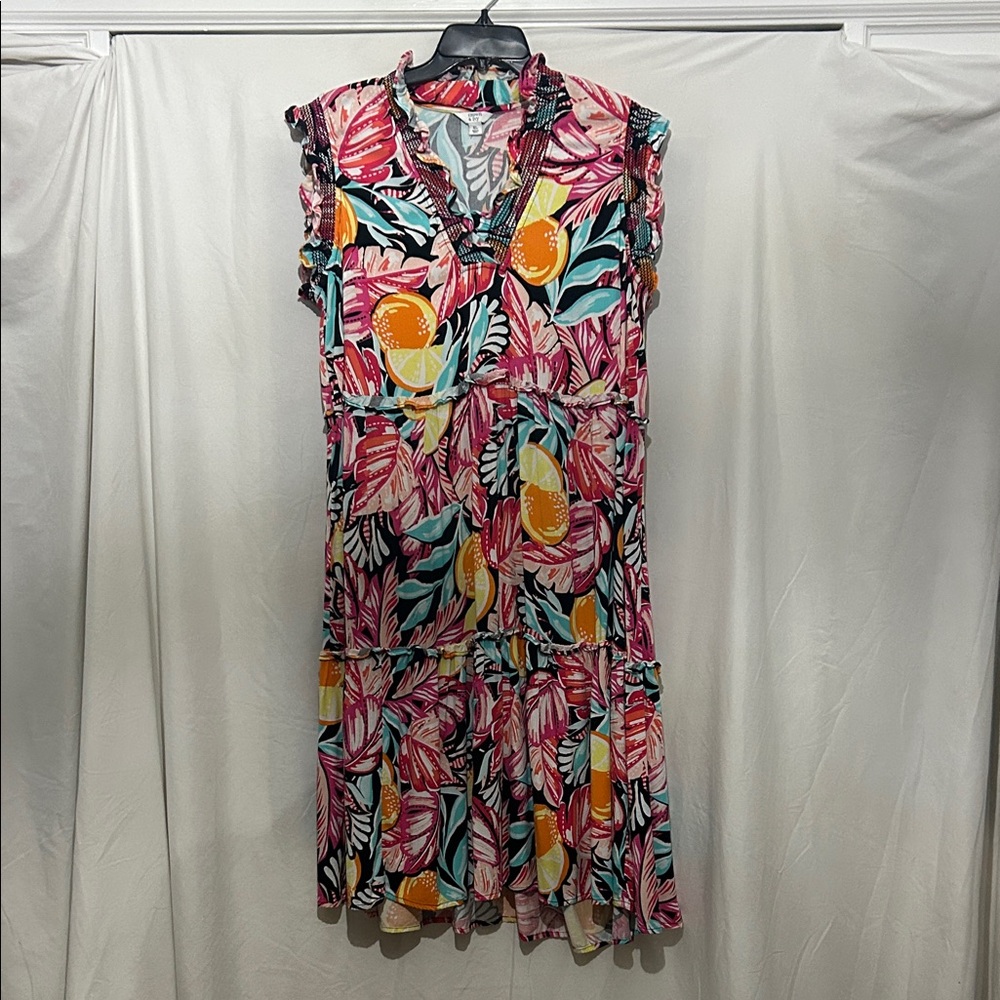 Crown & Ivy Multicolor Floral Dress
